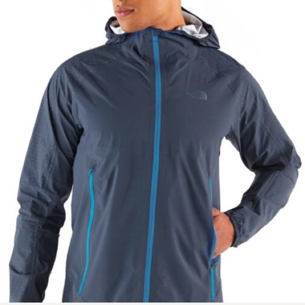 North Face Stormy Trail Jacket - Shady Blue - Med